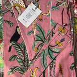 KIMONO ROBE WITH TIE MULTIPLE COLORS