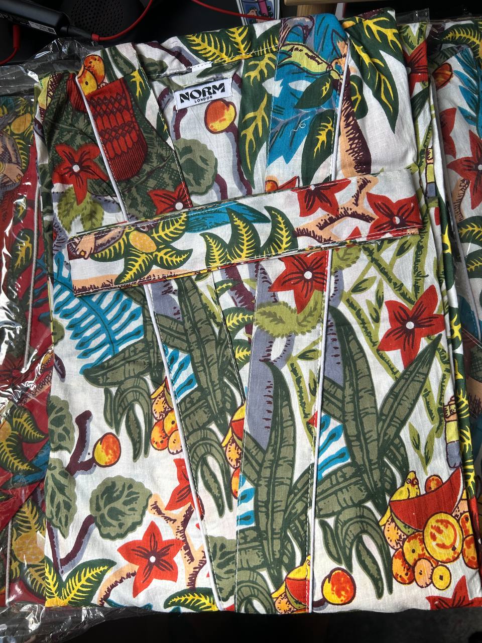 KIMONO ROBE WITH TIE MULTIPLE COLORS