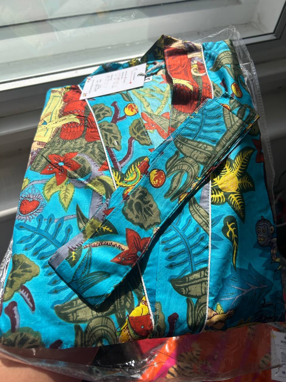 KIMONO ROBE WITH TIE MULTIPLE COLORS