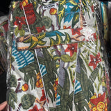 KIMONO ROBE WITH TIE MULTIPLE COLORS