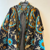 Black Hand Embroidery Jacket