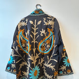 Black Hand Embroidery Jacket