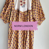 Sunflower summer dress