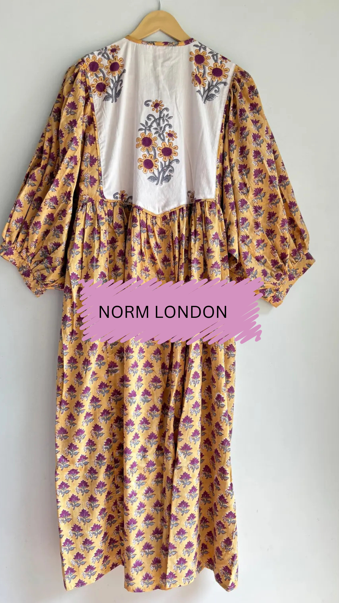 Sunflower summer dress