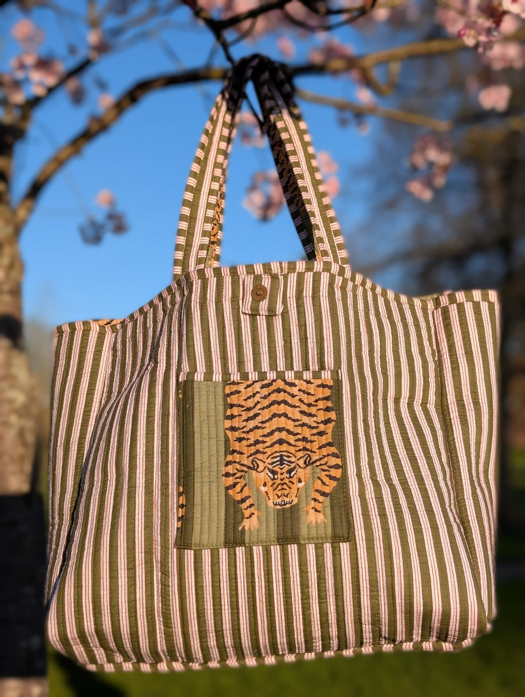 Reversible Tote bag/weekend bag