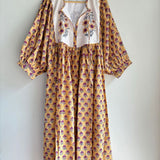 Sunflower summer dress