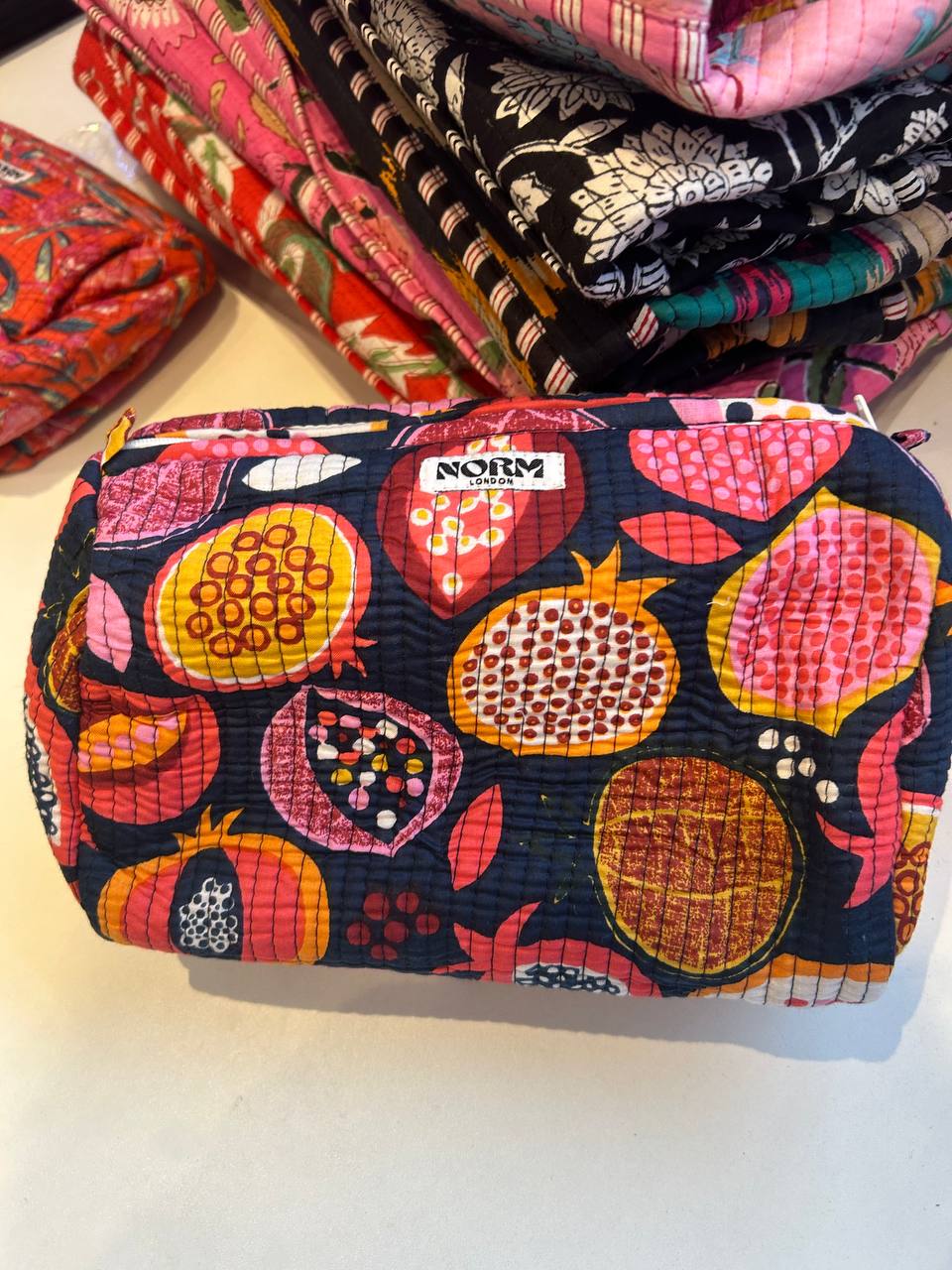 Black passion fruit wash bag