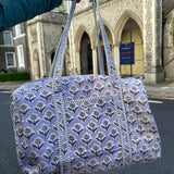 Powder Blue Duffle Bag