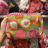 WATERPROOF MAKEUP BAG GREEN PASSION FRUIT