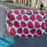 WATERPROOF STRAWBERRY WASH BAG
