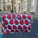 WATERPROOF STRAWBERRY WASH BAG