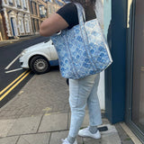 SHELL RANGE bag Reversible Tote bag/weekend bag