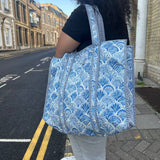 SHELL RANGE bag Reversible Tote bag/weekend bag
