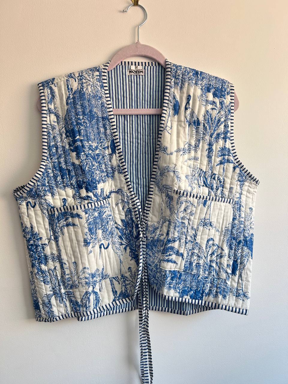 Quilted jacketCotton light weight