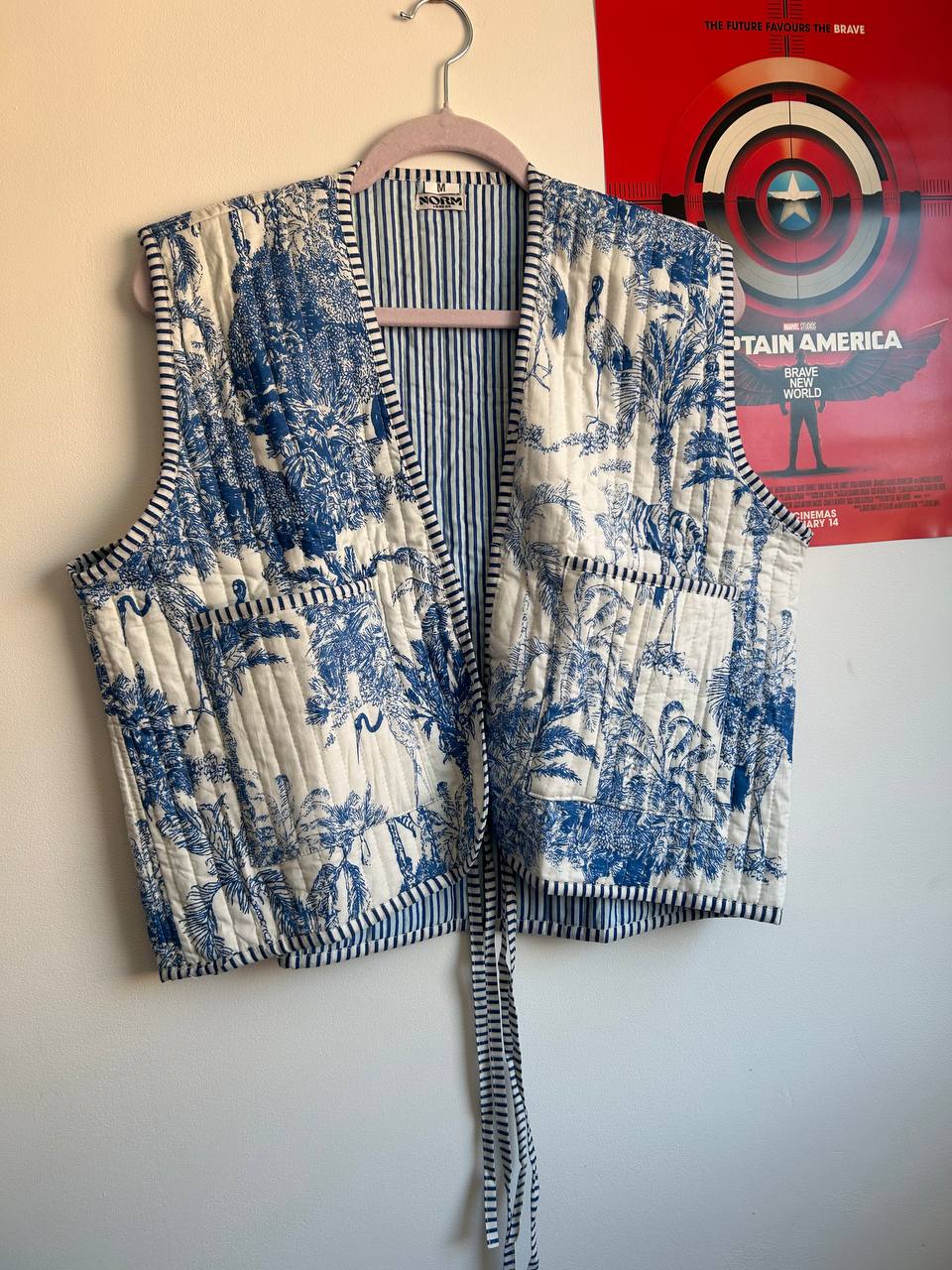Quilted jacketCotton light weight