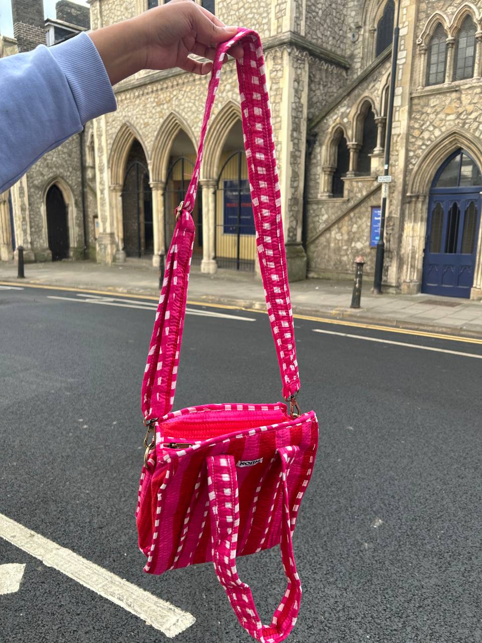TINY PINK RED BAG