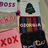 Beaded purse