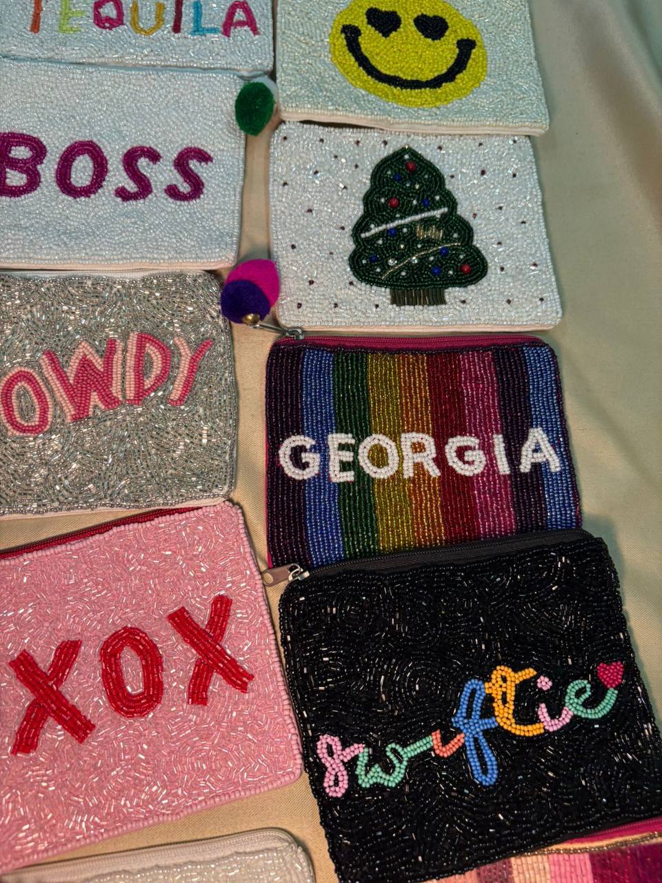 Beaded purse
