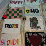 Beaded purse