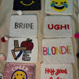 Beaded purse