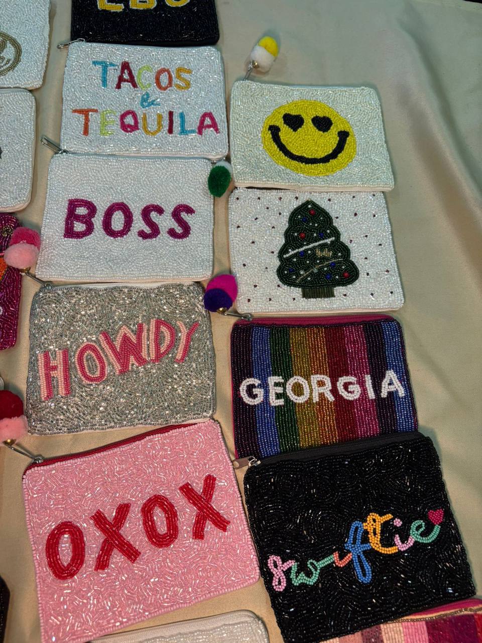 Beaded purse