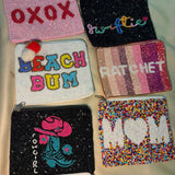 Beaded purse