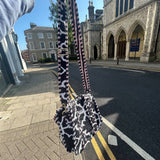 BLACK WHITE TINY BAG