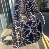 BLACK WHITE TINY BAG