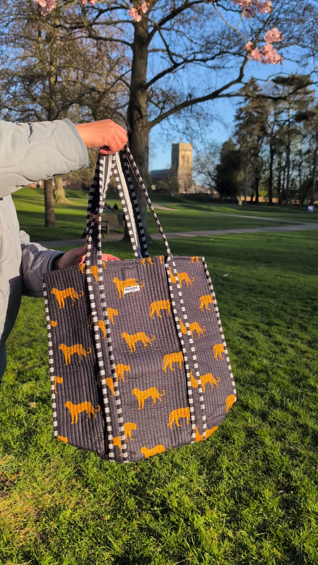 Reversible Tote bag/weekend bag