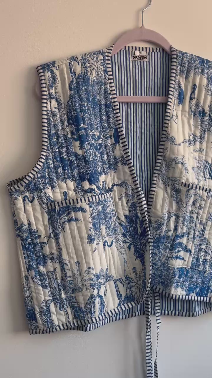 Quilted jacketCotton light weight