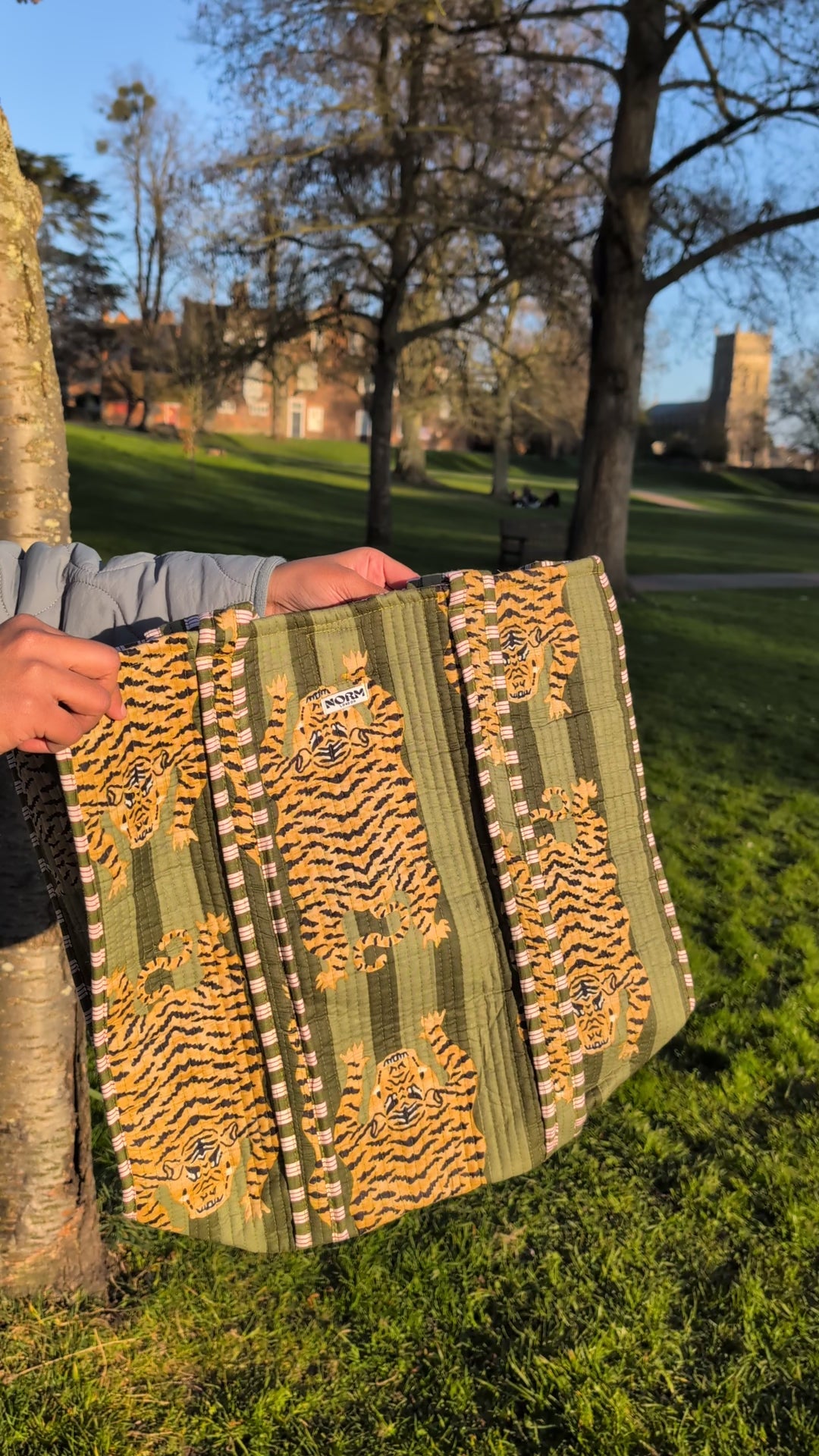 Reversible Tote bag/weekend bag